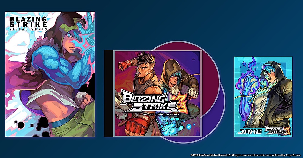 Angle View: Blazing Strike Limited Edition - PlayStation 4