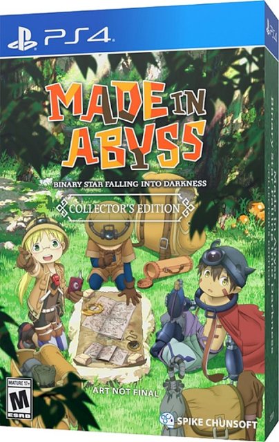 Front Zoom. Made in Abyss: Binary Star Falling into Darkness Collector's Edition - PlayStation 4.