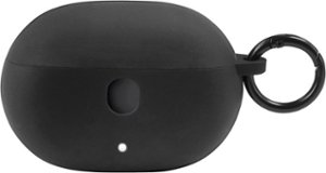 Best Buy essentials™ - Silicone Case for Beats Studio Buds and Beats Studio Buds + - Black - Front_Zoom