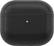 Front. Insignia™ - Magnetic Leather Case for Apple AirPods (3rd Generation) - Black.