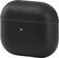 Left. Insignia™ - Magnetic Leather Case for Apple AirPods (3rd Generation) - Black.