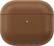 Front. Insignia™ - Magnetic Leather Case for Apple AirPods (3rd Generation) - Brown.
