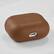 Alt View 13. Insignia™ - Magnetic Leather Case for Apple AirPods (3rd Generation) - Brown.