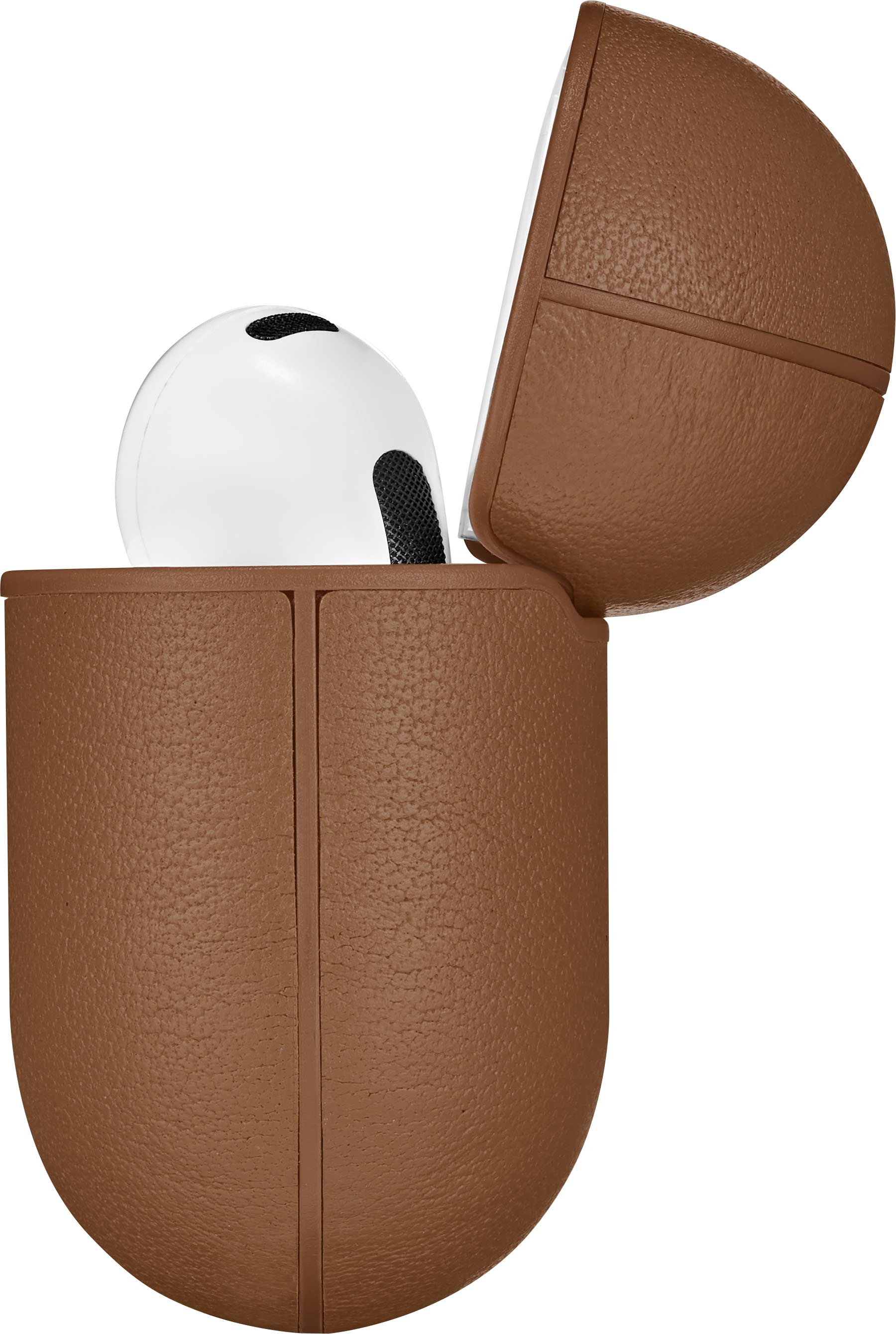 Big Wings Front & Back Case for Apple AIRPODS 3rd GEN. (Shock Proof) (Light  Brown)