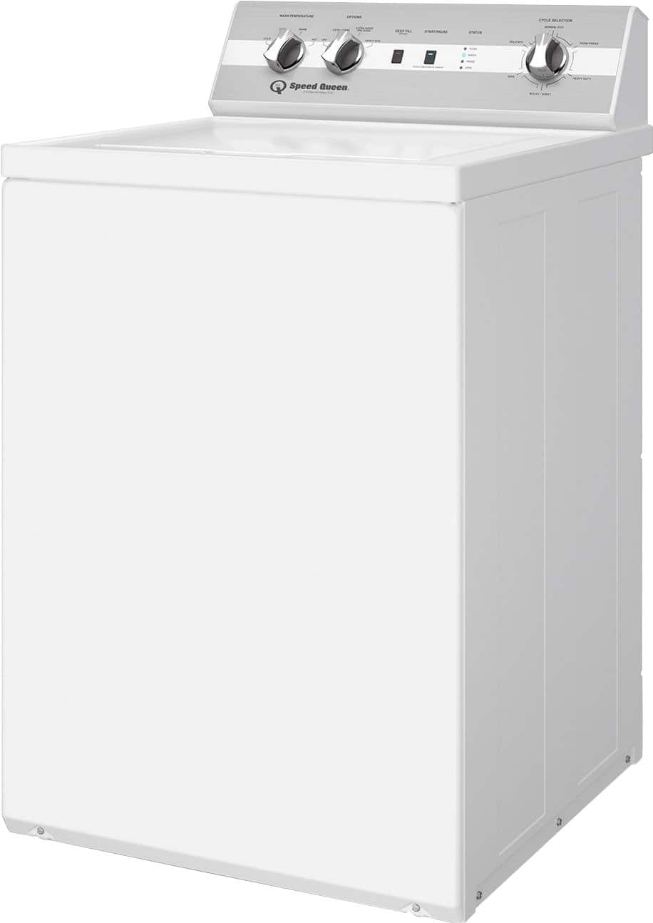 Angle. Speed Queen - TC5 CLASSIC TOP LOAD WASHER - White.