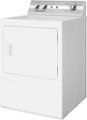 Angle. Speed Queen - DC5 Sanitizing Gas Dryer - White.