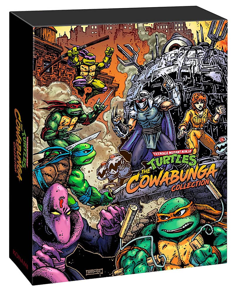 Front. Konami - Teenage Mutant Ninja Turtles: The Cowabunga Collection.