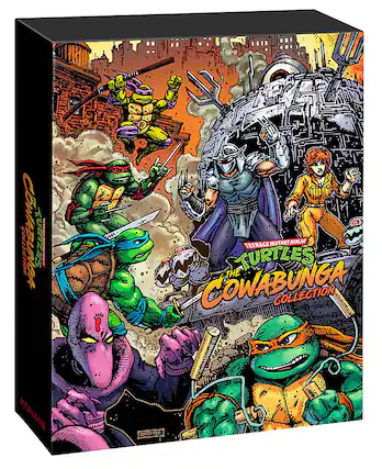 Front. Konami - Teenage Mutant Ninja Turtles: The Cowabunga Collection. - E10+ (Everyone 10+)