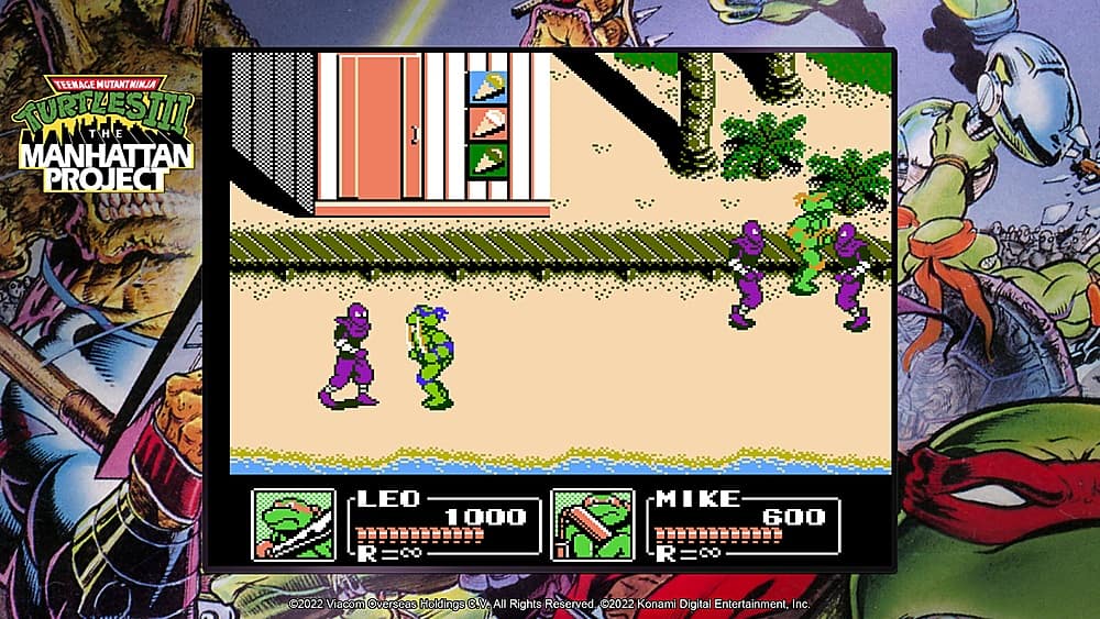 Alt View 17. Konami - Teenage Mutant Ninja Turtles: The Cowabunga Collection.