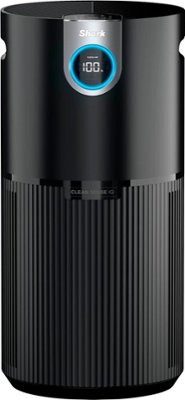 Shark - Air Purifier MAX with True NanoSeal HEPA, Cleansense IQ, Antimicrobial & Odor Lock, Cleans up to 1200 Sq. Ft - Charcoal Grey