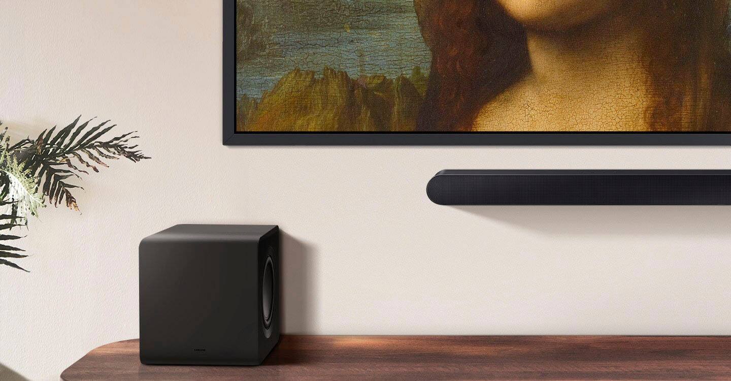 Zoom in on Alt View Zoom 14. Samsung - SWA-W510/ZA Subwoofer for Soundbar - Black.