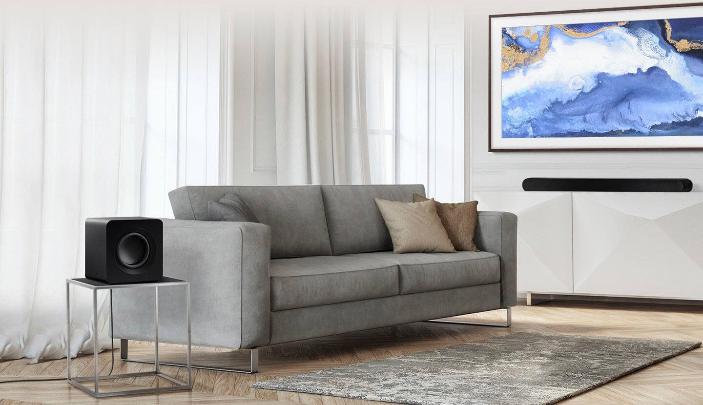 Zoom in on Alt View Zoom 17. Samsung - SWA-W510/ZA Subwoofer for Soundbar - Black.