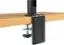 Alt View 11. Insignia™ - Dual Screen Desktop Mount for Monitors up to 30" - Black.