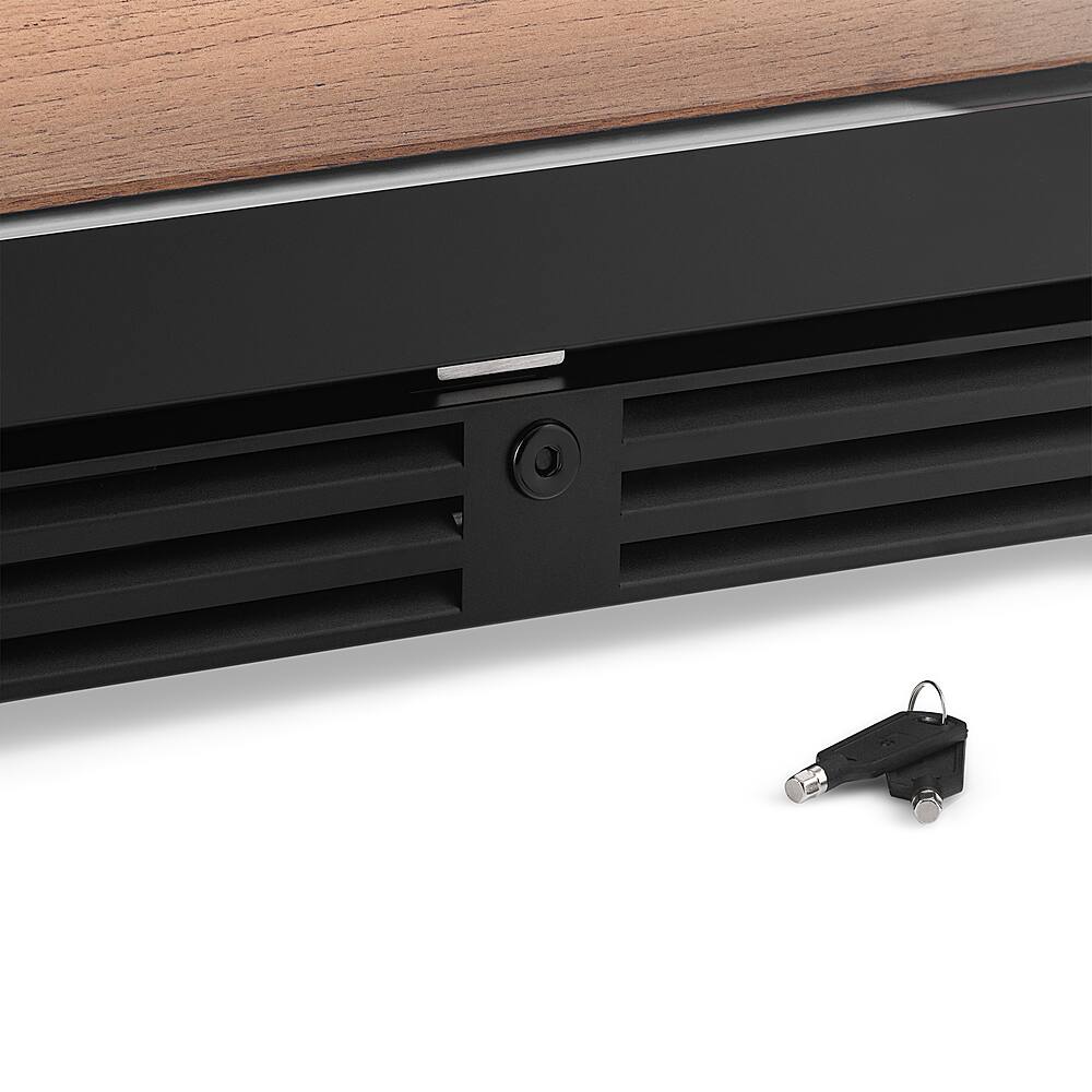 Alt View 14. NewAir - 1500 Count Cigar Humidor with Built-in Humidification System and Opti-Temp Heating & Cooling Function - Black.