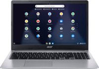 Front Zoom. Acer - Chromebook 315-15.6’’ HD Laptop- Intel Celeron N4000 - 4GB LPDDR4- 32GB eMMC.