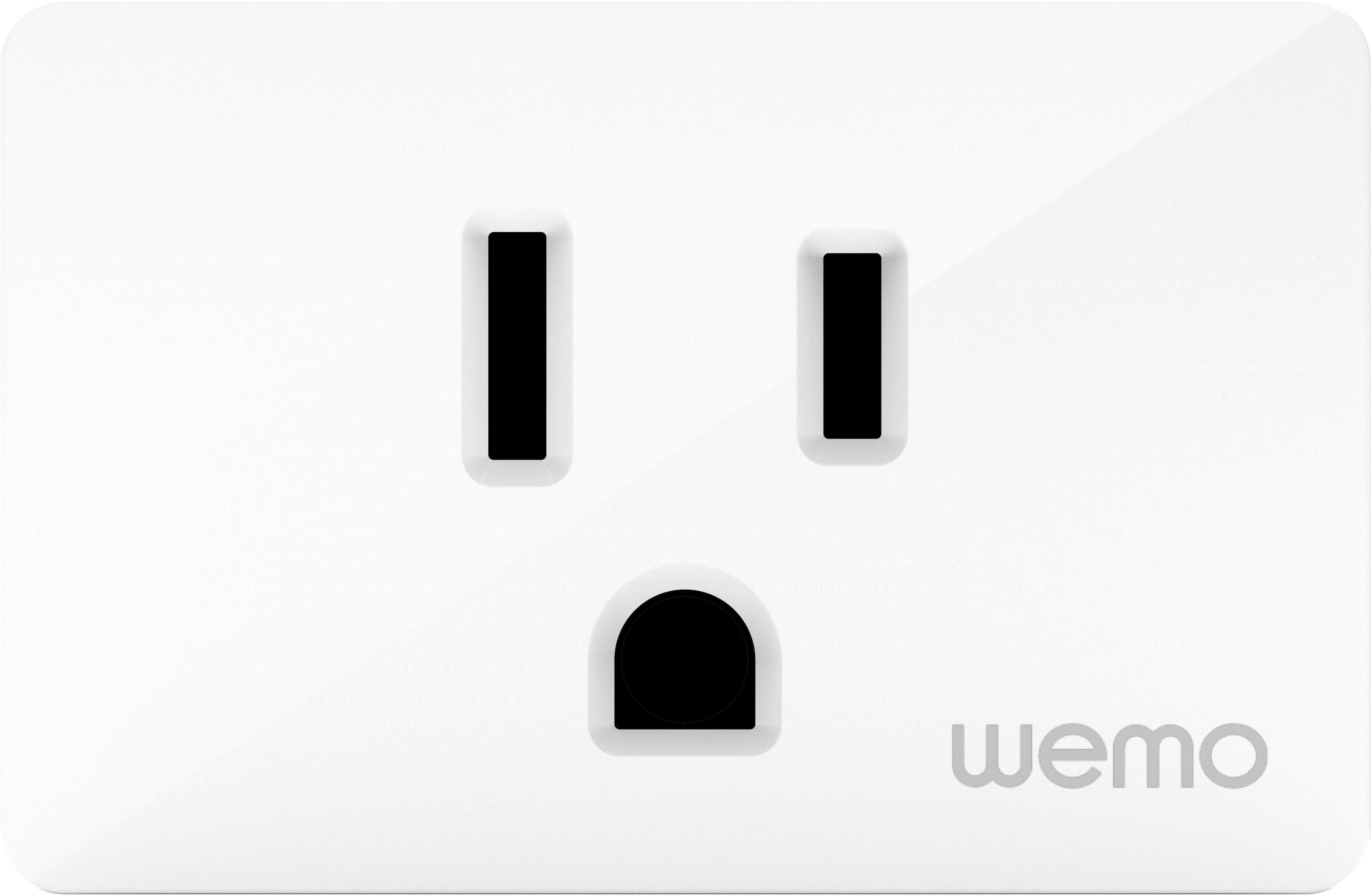 Alt View 11. WeMo - Smart Plug with Thread - White.