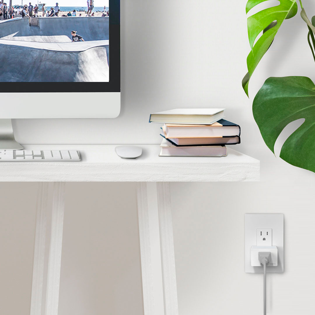 WeMo Mini WiFi Smart Plug White F7C063 - Best Buy