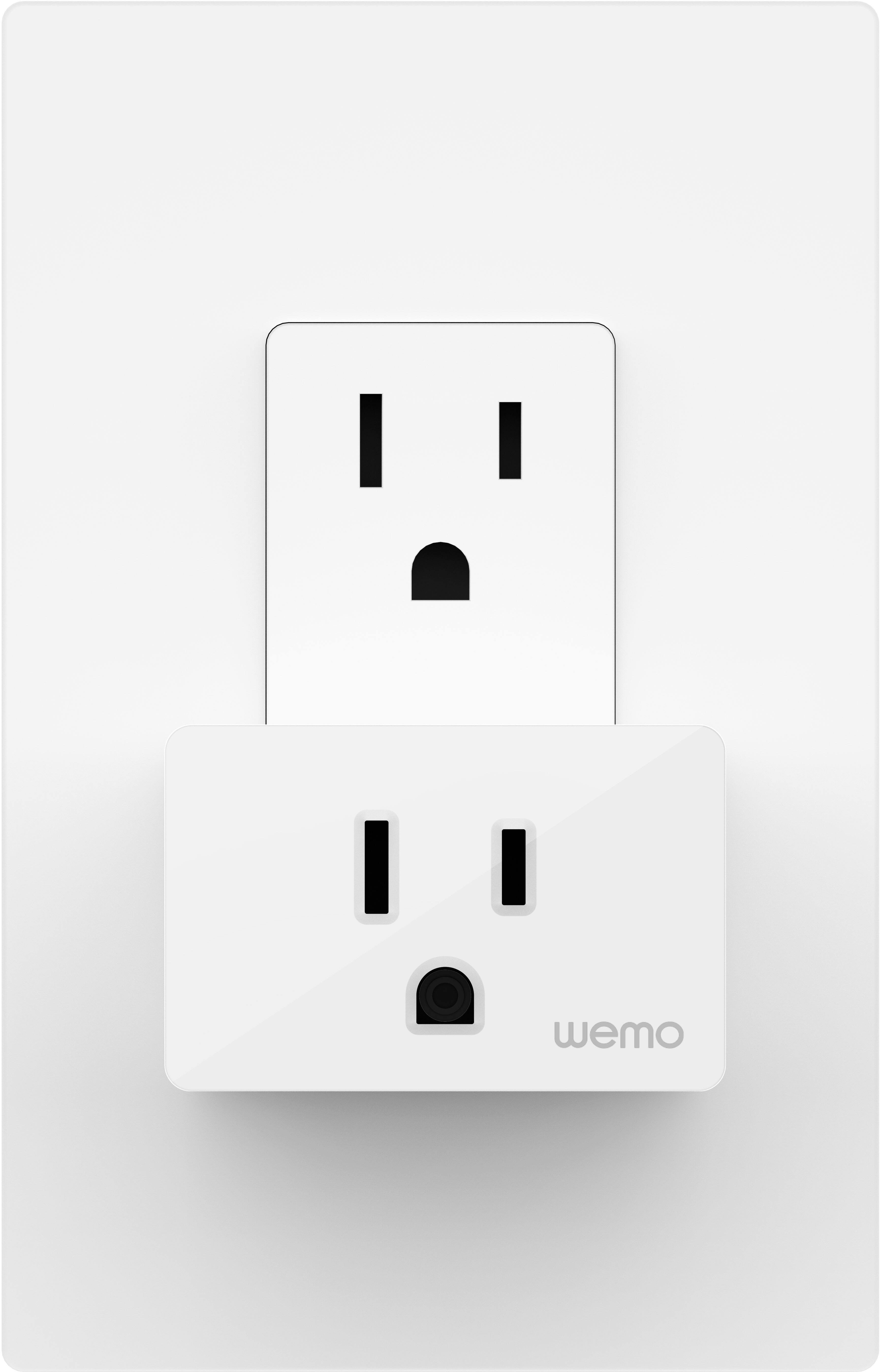 Alt View 14. WeMo - Smart Plug with Thread - White.