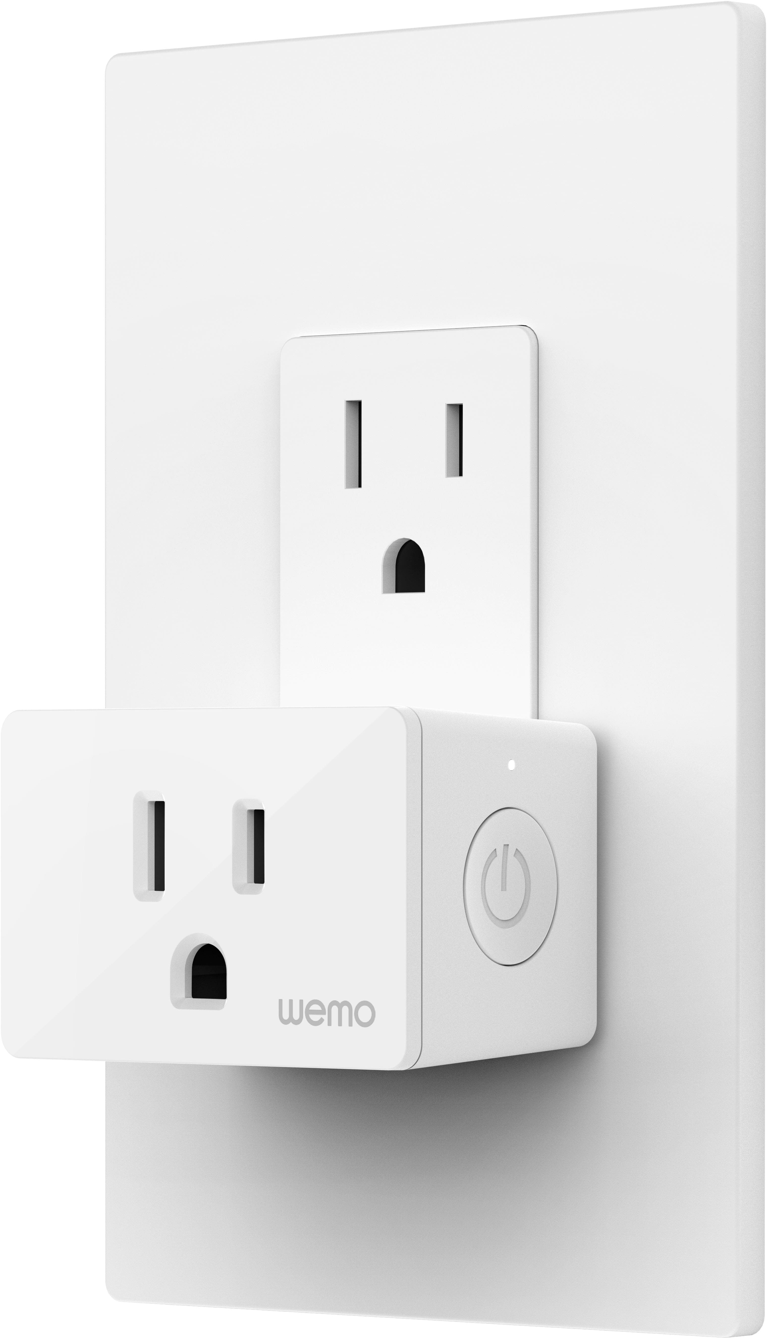 Alt View 15. WeMo - Smart Plug with Thread - White.
