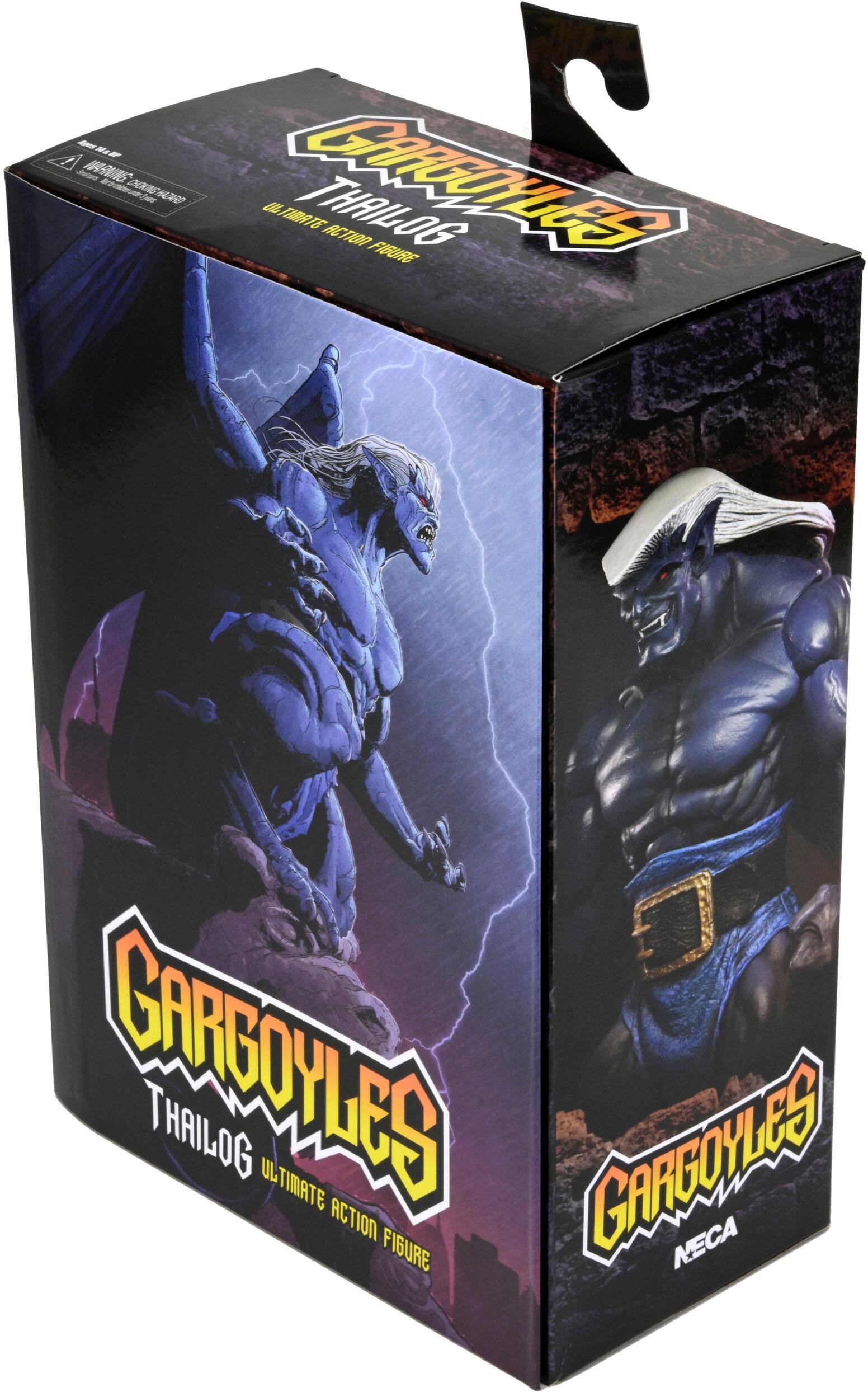 Angle. NECA - Gargoyles 7" Scale Action Figure - Ultimate Thailog figure.