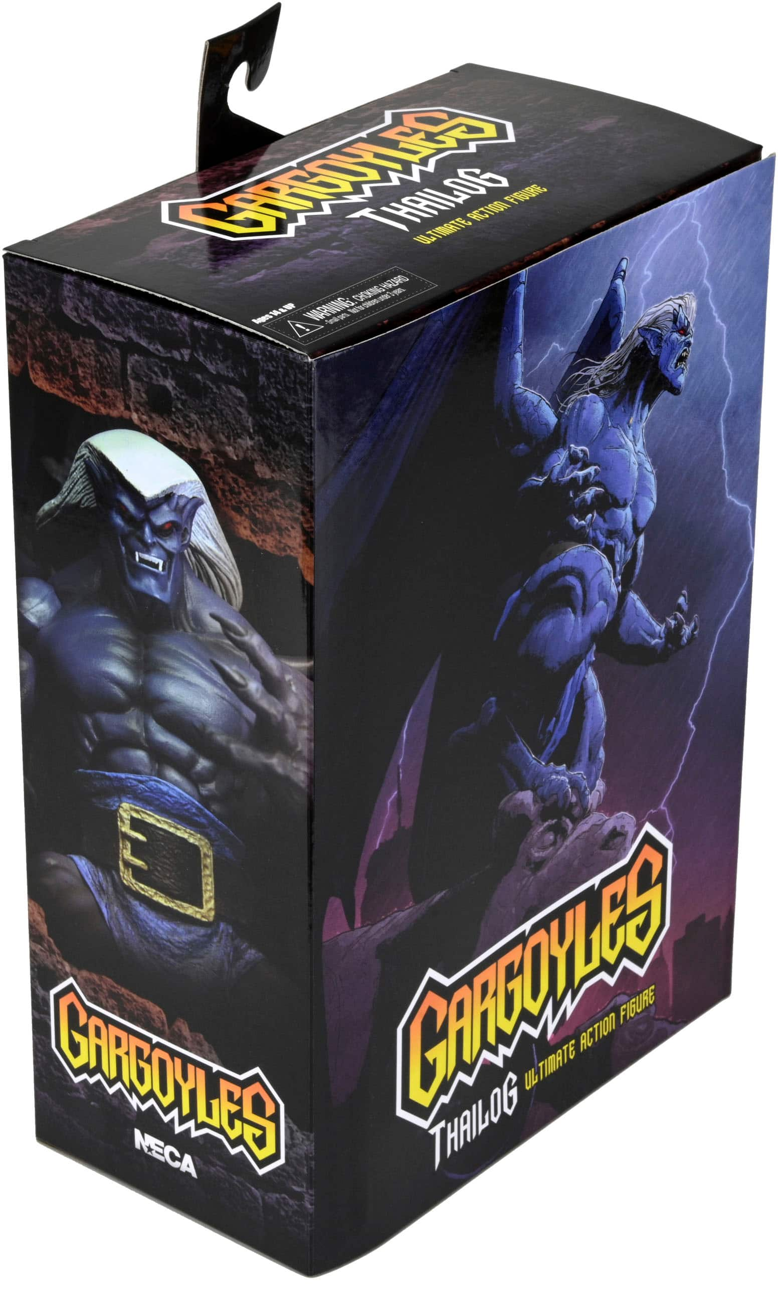 Left View: NECA - Gargoyles 7" Scale Action Figure - Ultimate Thailog figure