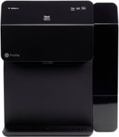 GE Profile - Opal 2.0 38-lb. Portable Ice Maker Dispenser with Nugget Ice Production, Side Tank, and Built-in Wifi - Satin Black - Front_Zoom
