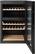 Alt View 12. Haier - 44-Bottle Wine Cooler - Black Glass.