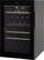 Left. Haier - 44-Bottle Wine Cooler - Black Glass.