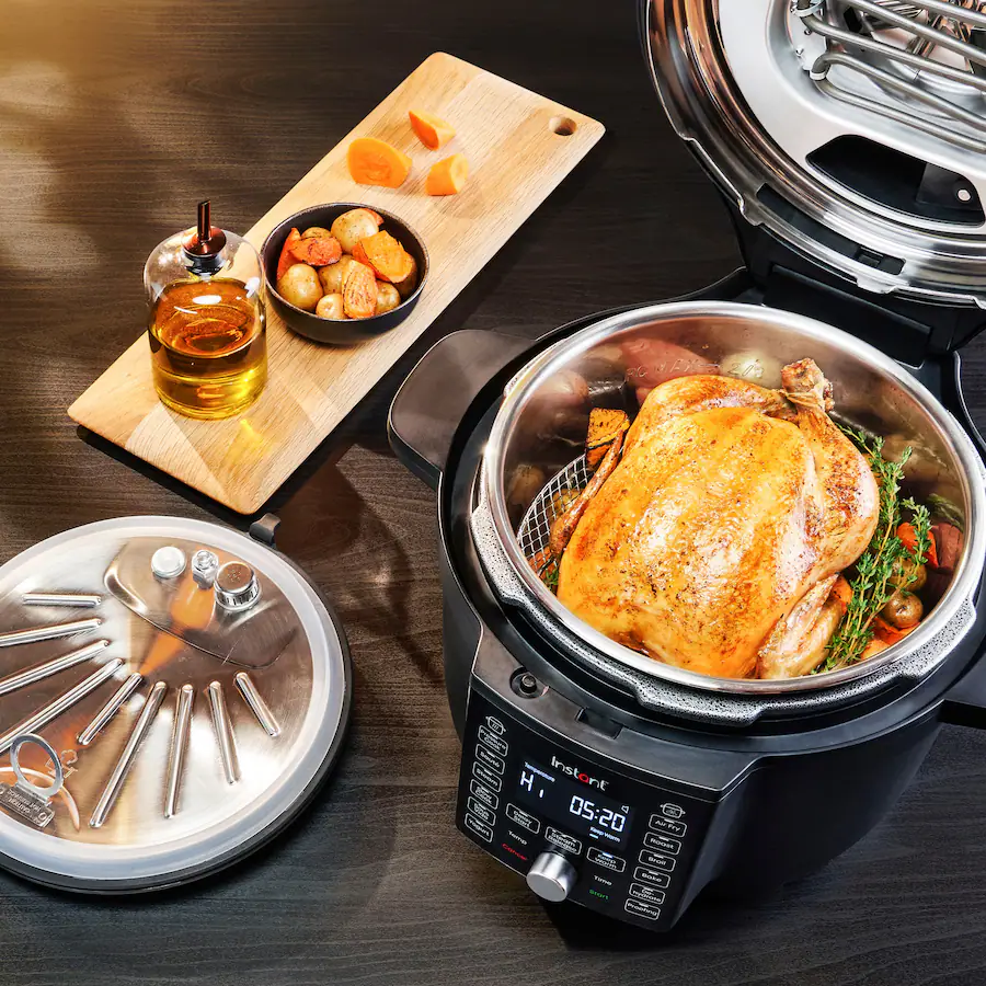 Pampered Chef Instant Pot Glass Lid Multi Cooker Instant Pot Deep