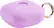 Angle. Best Buy essentials™ - Silicone Case for Beats Fit Pro - Purple.