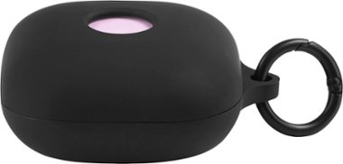 Best Buy essentials™ - Silicone Case for Beats Fit Pro - Black - Front_Zoom