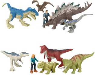 Jurassic World - Dominion Mini Figures Themed Pack of 5 - Styles May Vary - Front_Zoom