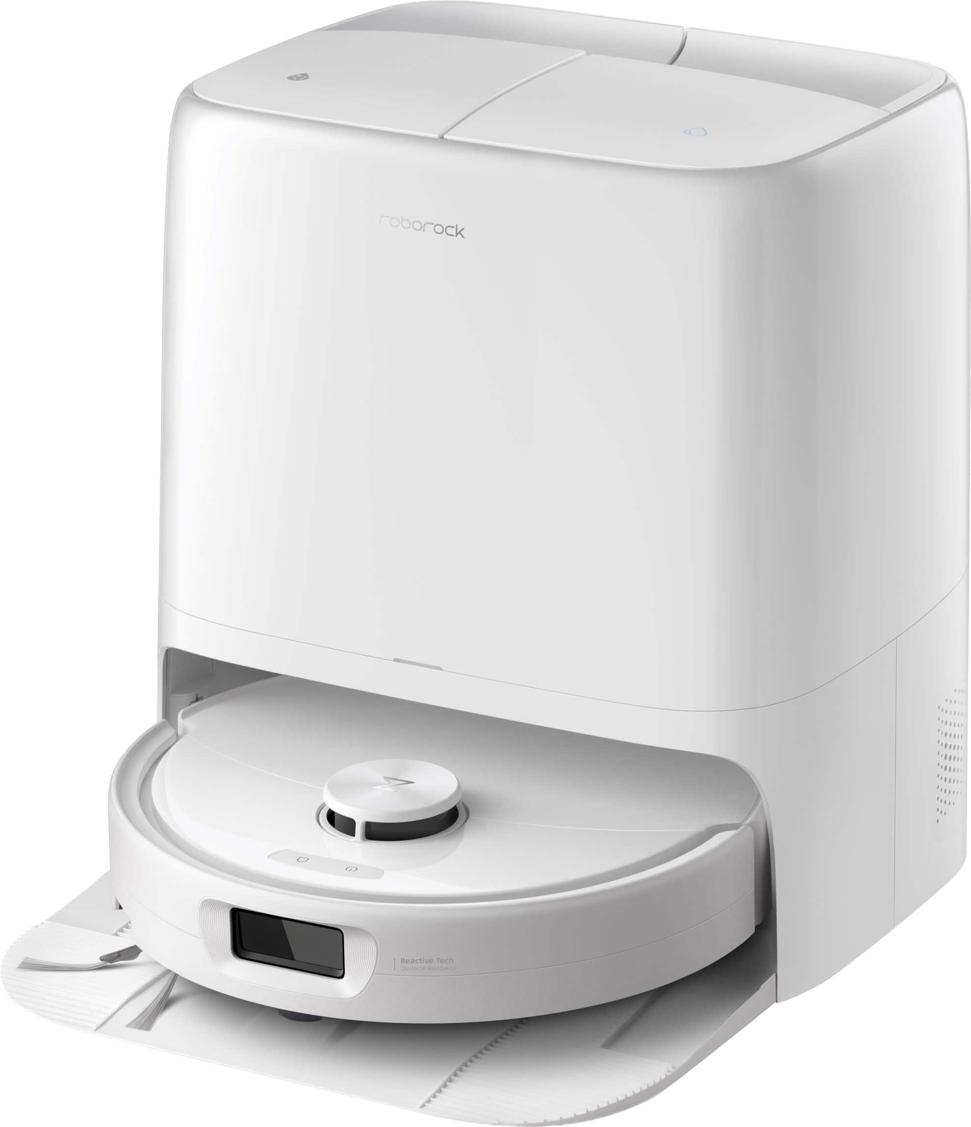 Roborock - Qrevo 2 ProX Robot Vacuum and Mop with 25,000Pa Suction - White