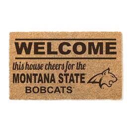 Jardine - Montana State Bobcats 18" x 30" Welcome Doormat - Brown