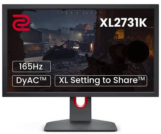 BenQ ZOWIE XL2731K 27 TN LED 165Hz DyAc Esports Gaming Monitor Black  XL2731K - Best Buy