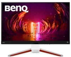 BenQ - MOBIUZ EX3210U 32" IPS LED 4K 144Hz FreeSync Premium Pro Gaming Monitor (HDMI/DP/USB Type B/USB 3.0) - White - Front_Zoom