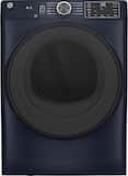GE - 7.8 Cu. Ft. Stackable Smart Electric Dryer with Sanitize Cycle - Sapphire Blue