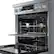 Alt View 2. Bosch - 800 Series 3.9 Cu. Ft. Freestanding Electric Induction Industrial Style Range - Stainless Steel.