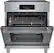 Alt View 14. Bosch - 800 Series 3.9 Cu. Ft. Freestanding Electric Induction Industrial Style Range - Stainless Steel.