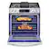 Alt View 23. LG - 6.3 Cu. Ft. Smart Slide-in Dual Fuel True Convection Range with EasyClean and Air Fry - PrintProof Stainless Steel.