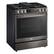 Alt View 21. LG - 6.3 Cu. Ft. Smart Slide-in Dual Fuel True Convection Range with EasyClean and Air Fry - PrintProof Black Stainless Steel.