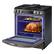 Alt View 24. LG - 6.3 Cu. Ft. Smart Slide-in Dual Fuel True Convection Range with EasyClean and Air Fry - PrintProof Black Stainless Steel.