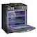 Alt View 22. LG - 6.3 Cu. Ft. Smart Slide-in Dual Fuel True Convection Range with EasyClean and Air Fry - PrintProof Black Stainless Steel.