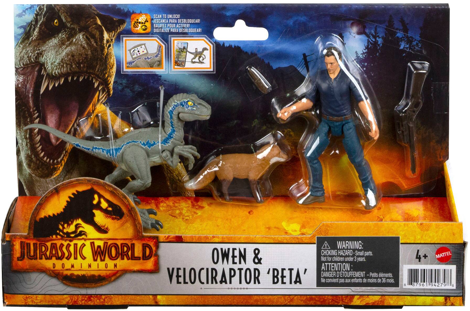 Left View: Jurassic World - Human & Dino Pack - Styles May Vary