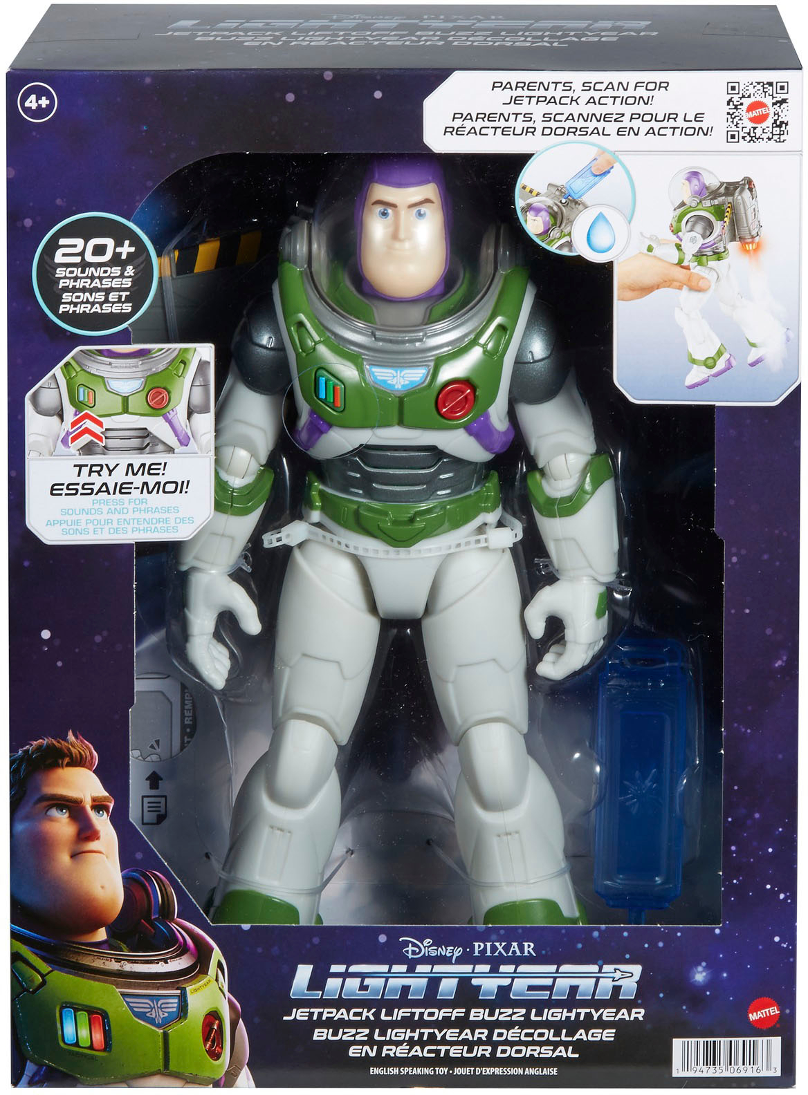 Customer Reviews: Disney Pixar Lightyear Jetpack Liftoff Buzz Lightyear ...