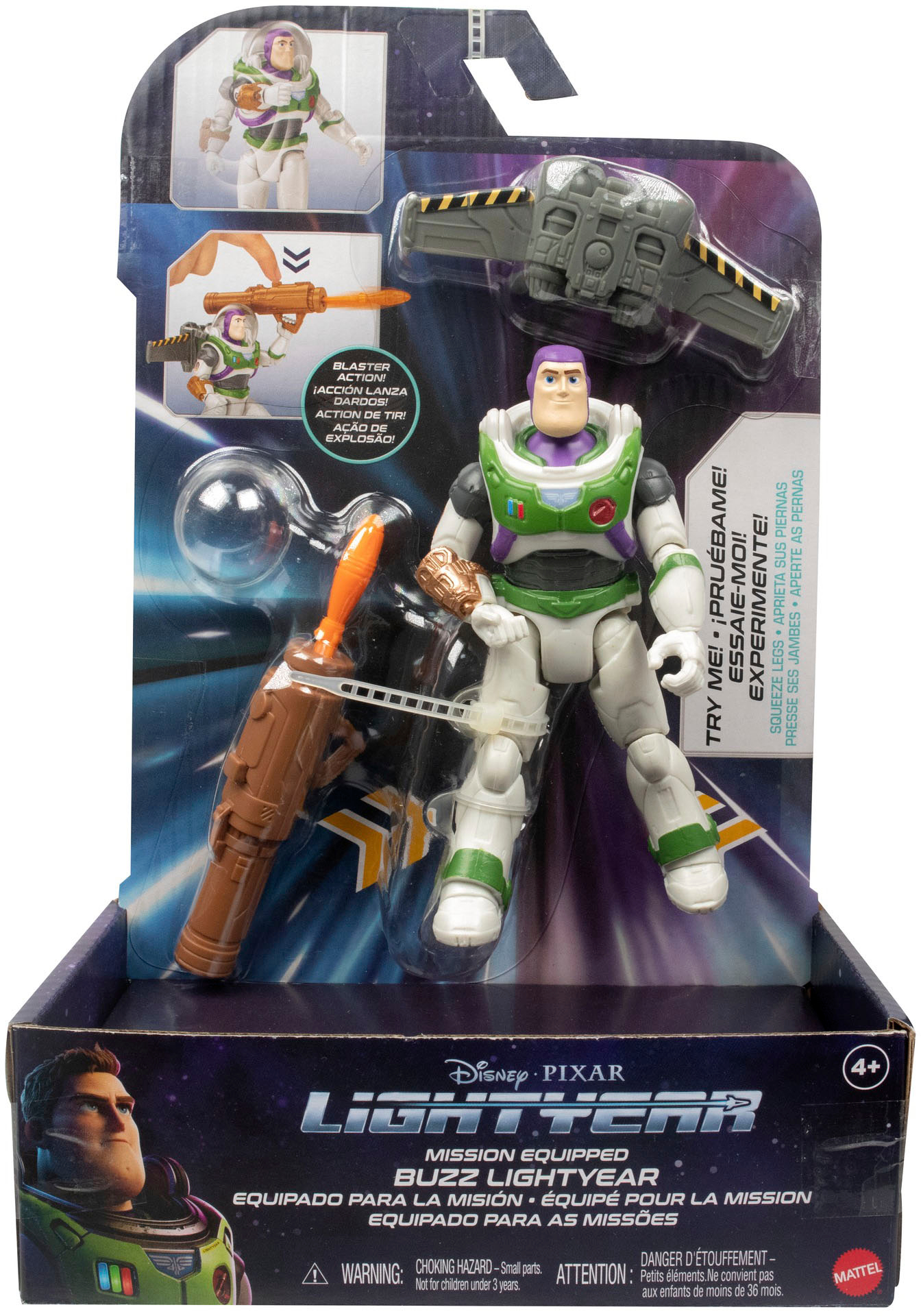 Angle View: Disney and Pixar - Lightyear Core Feature Figure - Styles May Vary