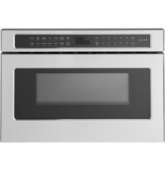 Café - 1.2 Cu. Ft. Built-In Microwave Drawer Oven with Sensor Cook - Stainless steel - Front_Zoom