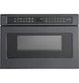 Café - 1.2 Cu. Ft. Built-In Microwave Drawer Oven with Sensor Cooking and Glass Touch Controls - Matte Black
