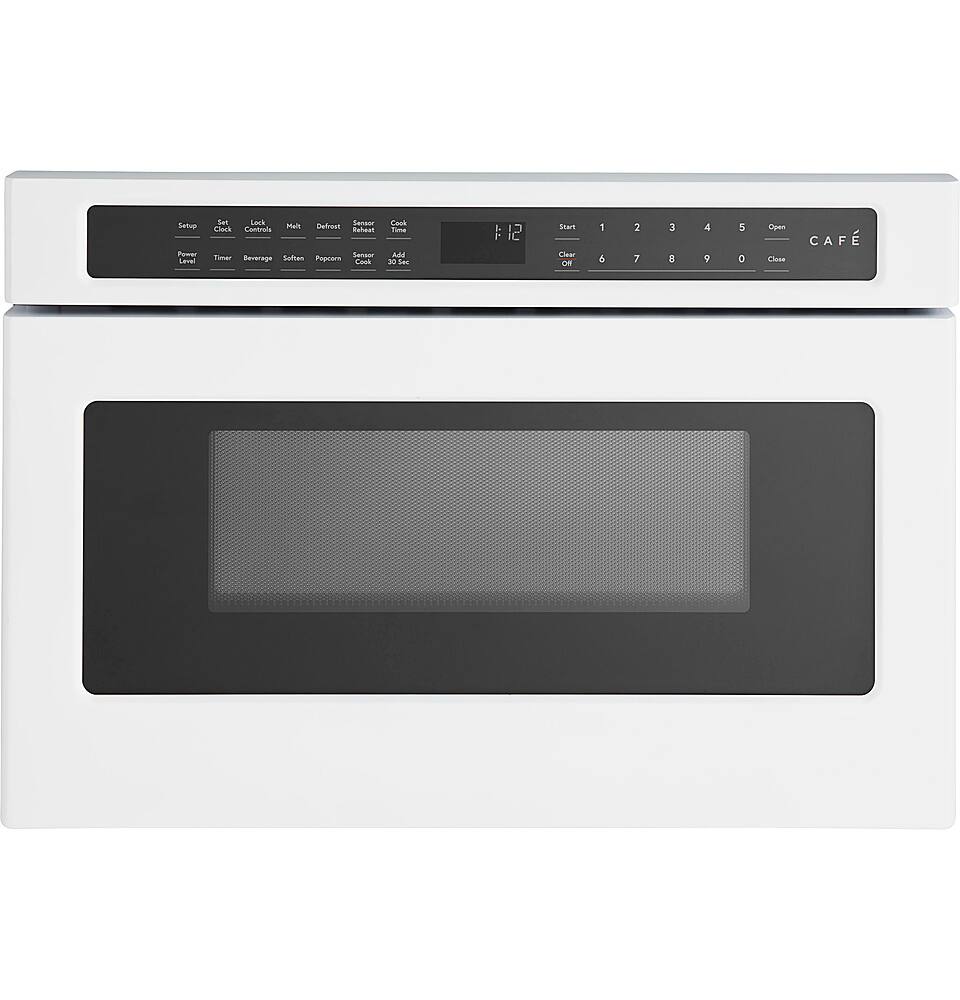 Café - 1.2 Cu. Ft. Built-In Drawer Microwave with Sensor Cooking and Sensor Reheat - Matte White