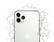 Alt View 1. Apple - Pre-Owned iPhone 11 Pro Max 64GB (Unlocked) - Silver.
